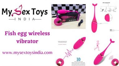 Fish egg wireless vibrator| Couples sex toys| kegal balls| Best store for sex toys in India 🇮🇳